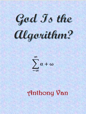 cover image of God Is the Algorithm